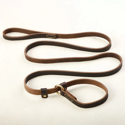 Artisan Luxe - Handmade Leather Slip Lead