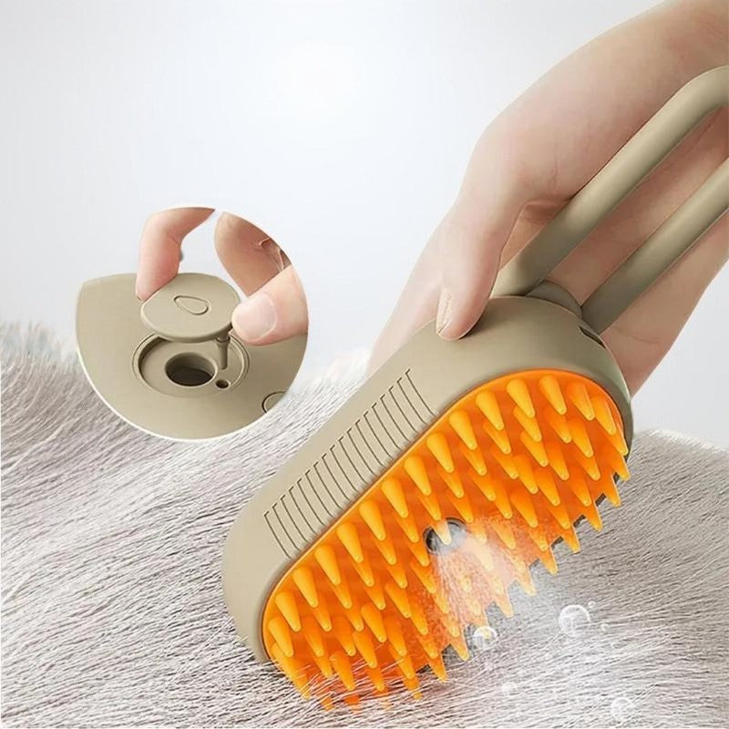 MistGleam Groomer - Steam Pet Brush - Xindri